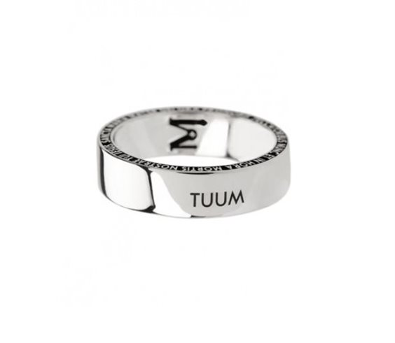 Anello Tuum Numero Uno in Argento TUU1LM90E00-16 - TUU1LM90E00-16